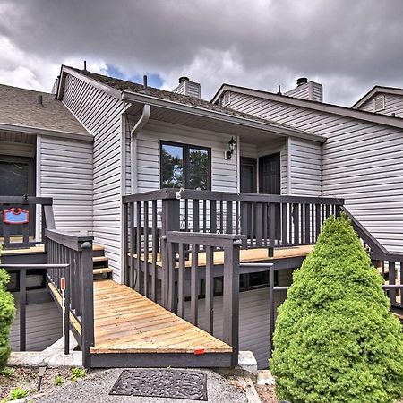 Beech Mountain Condo With Balcony, Walk To Resort! Bagian luar foto