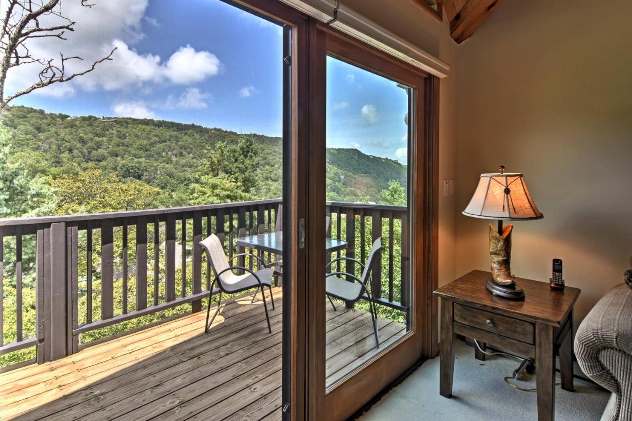 Beech Mountain Condo With Balcony, Walk To Resort! Bagian luar foto